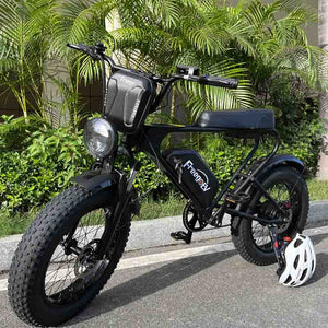 Freego Ridemate Bag on the ebike - full view