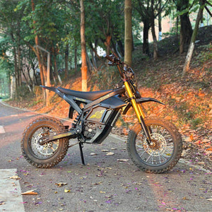 Full view of the Freego Nova 5 Mini e-bike displayed outdoors