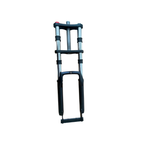 Collapsible ladder on a white background