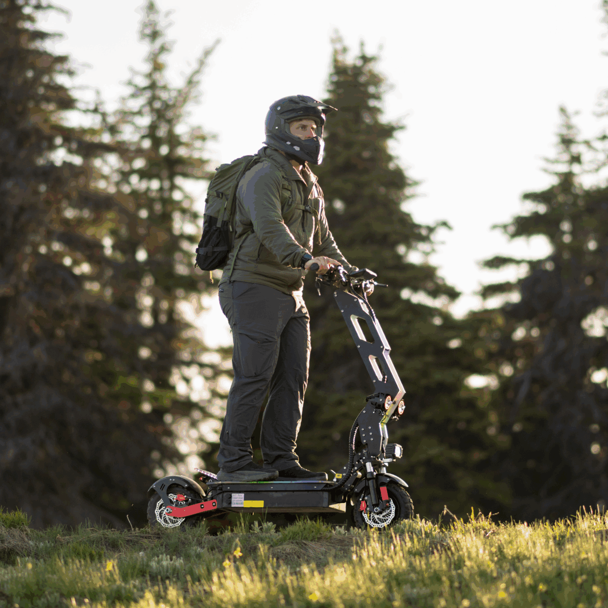 Freego D11 riding in the mountain