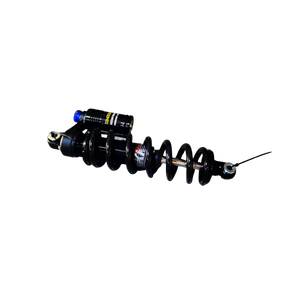 Shock absorber on a white background