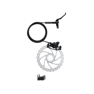 Freego eBike hydraulic disc brake set with brake lever, cable, caliper, rotor, and brake pads for electric bike replacement